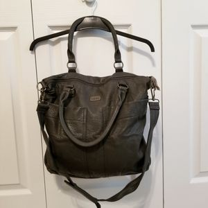 Van's bag/ purse, metal gray